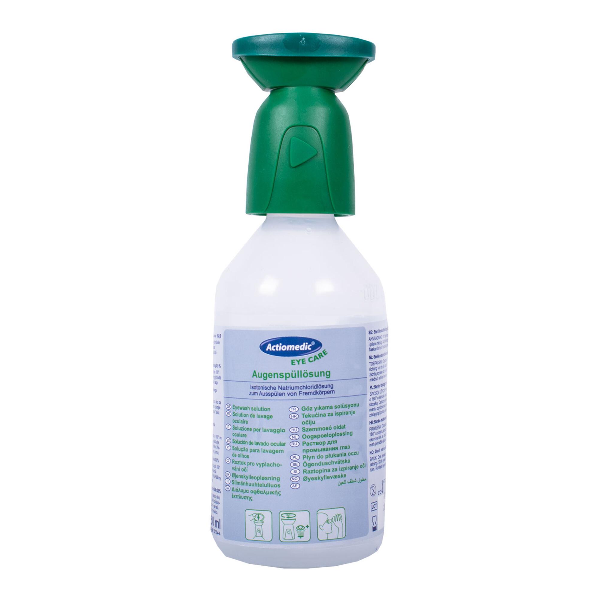 GRAMM medical Actiomedic Eye Care Augenspülflasche mit Natriumchloridlösung 0,9%, 250 ml (500.000.02500)