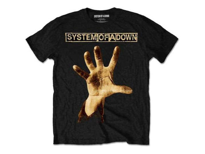 T-Shirt # S Black Unisex # Hand