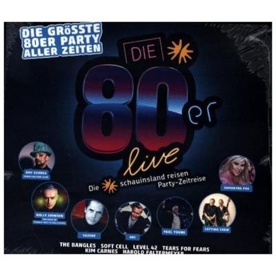 Die 80er Live - Die Gröáte 80er Party Aller Zeiten - Various, CD
