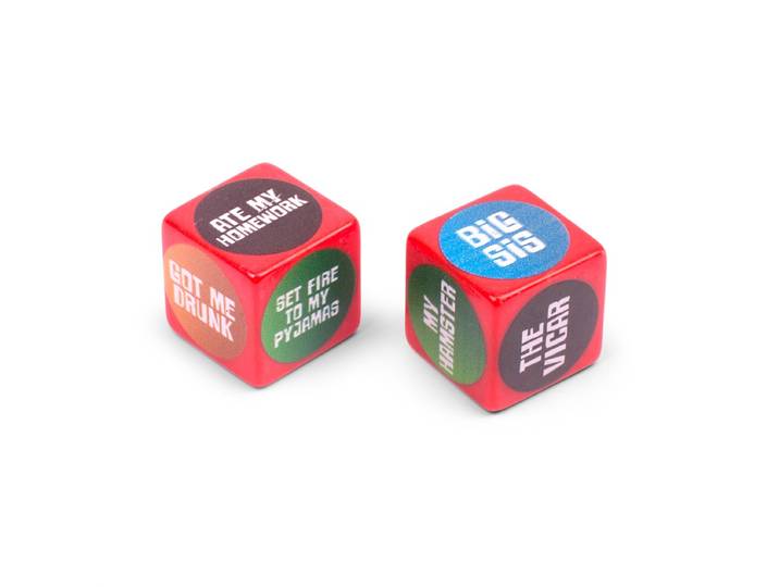 Würfelspiel Excuse Dice