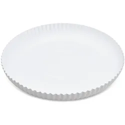 VEPATIM 50x BIONATURE Pappteller 'RECY' rund tief O34cm weiß