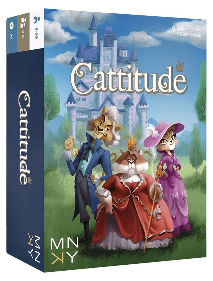 Mnky - Kattige Kaartspel door Rebo Publishers
