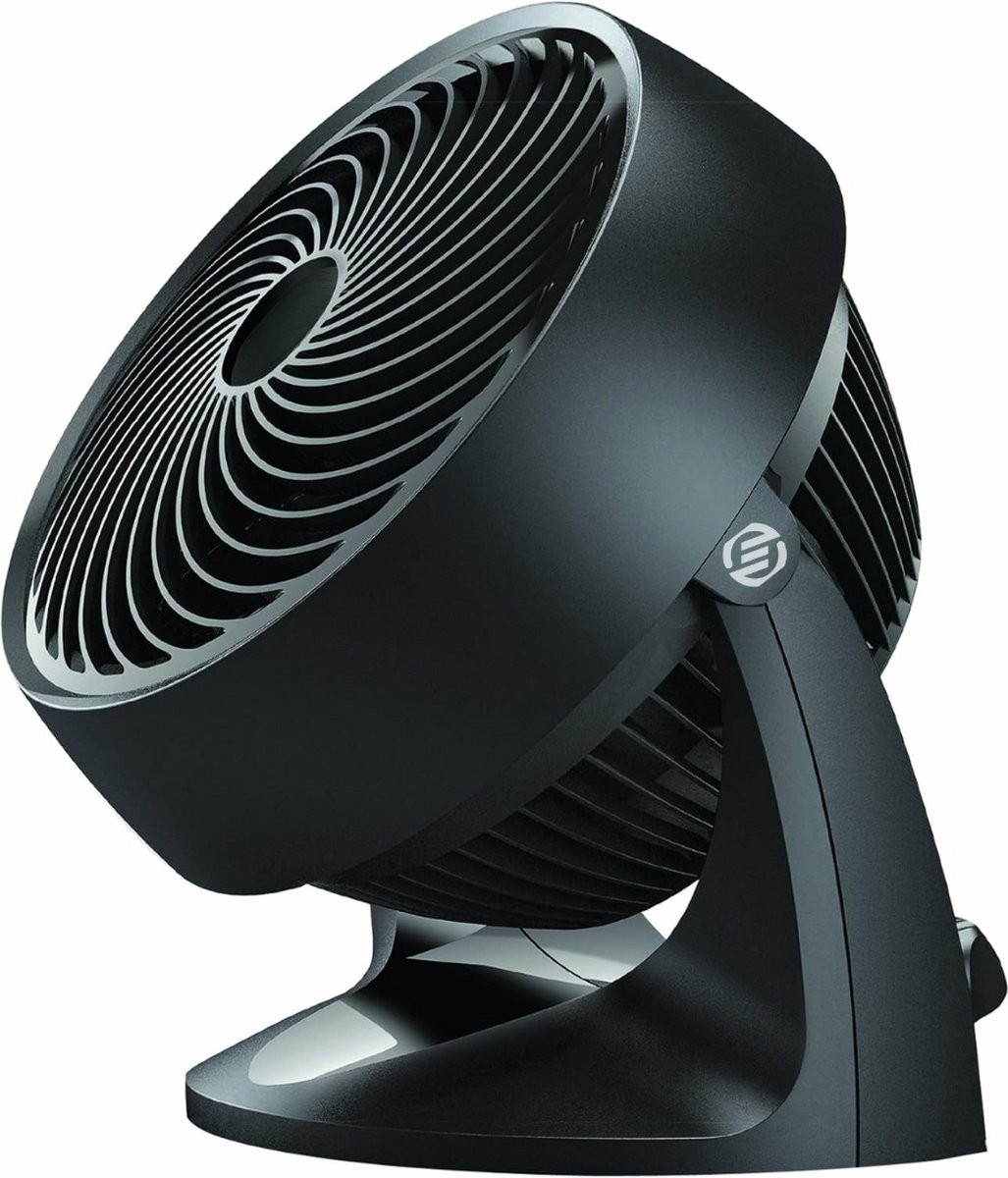 Equivera Vloerventilator en Tafelventilator - Zwart - Modern Design