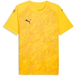 PUMA teamFINAL 26 Graphic Trikot Kinder 07 - faster yellow/puma black/yellow sizzle 128