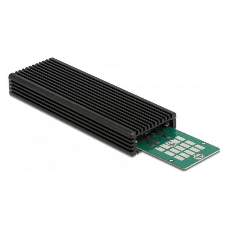 Delock Externes USB Type-C Combo Gehäuse für M.2 NVMe PCIe oder SATA SSD (M.2) (42004)