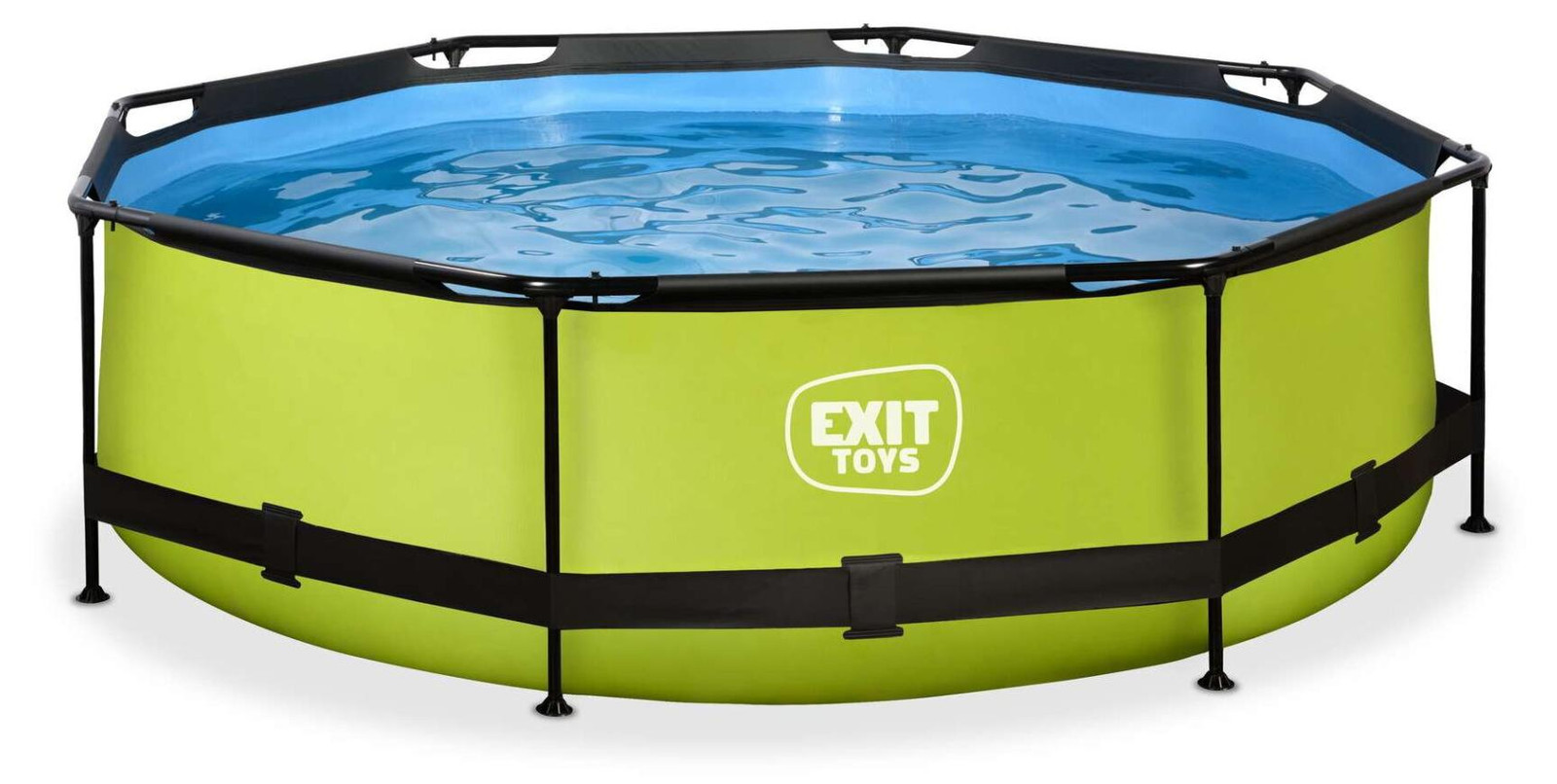 EXIT Lime zwembad met filterpomp - groen - ø 300 x 76 cm