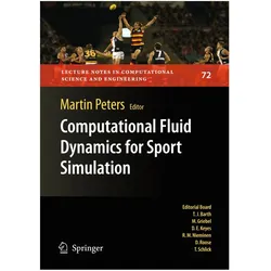 Computational Fluid Dynamics for Sport Simulation, Fachbücher von Martin Peters