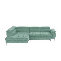 switch Ecksofa  Denver , grün , Maße (cm): B: 290 H: 94 T: 217.0