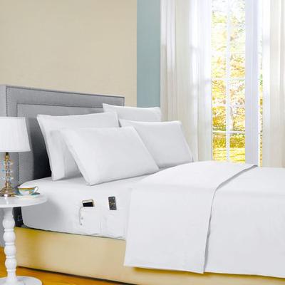 Trade Linker International Smart Pocket Sheet Set, King, White