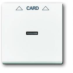 Busch-Jaeger Abdeckung Cardschalter Axcent Weiß, Verkehrsweiß 2CKA001710A3641 1 St.