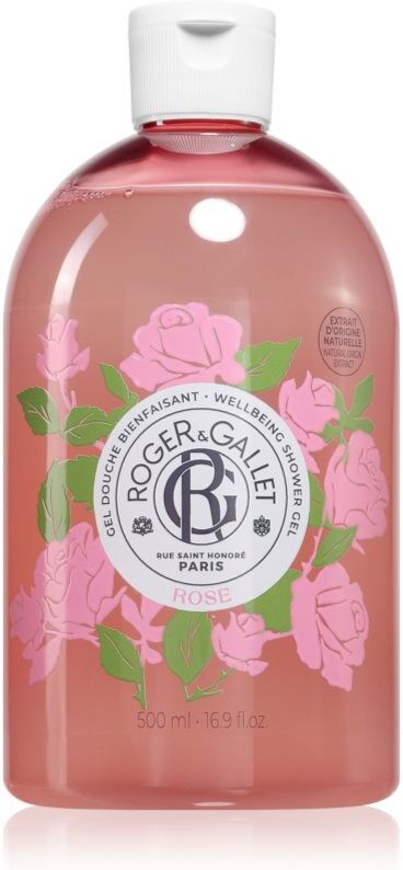 Roger & Gallet Rose perfumed shower gel 500 ml