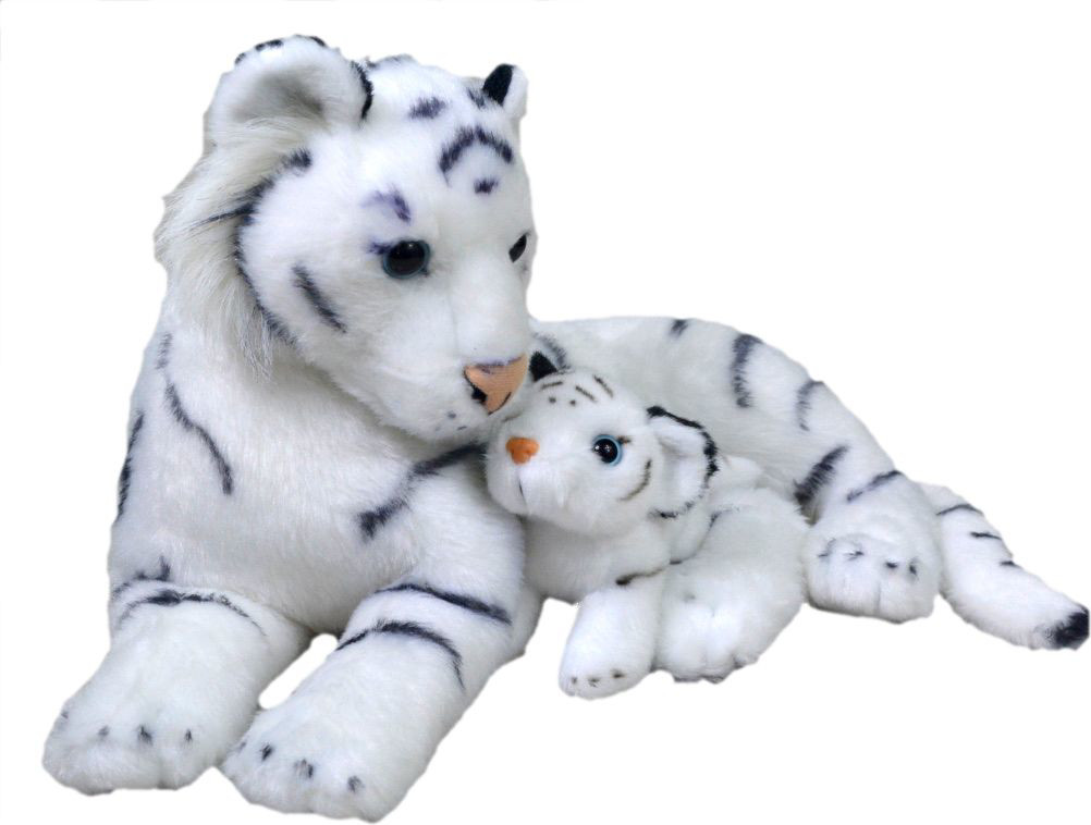 Wild Republic Europe ApS Moeder en jong - Witte tijger