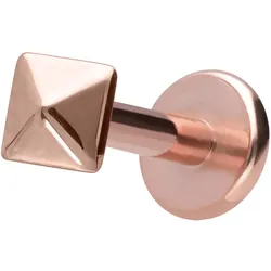 Titan Labret mit Innengewinde PYRAMIDE