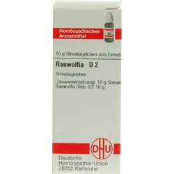 RAUWOLFIA D 2 Globuli 10 g