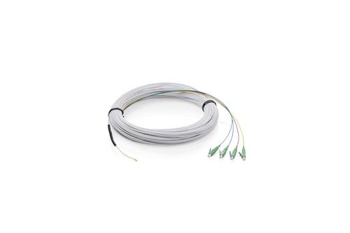 DIGITUS FTTH Drop Kabel, Singlemode, 4 Fasern, 4 LC/APC, 50 m