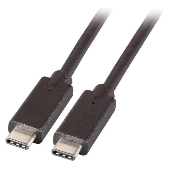 EFB Elektronik USB3.2 Gen 2x2 Superspeed+ Kabel (0.50 m, USB 3.2 Gen 2x2, 100 W) (K5283-5ASW.0)