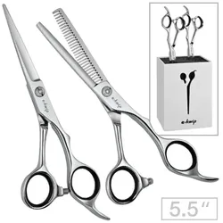 e-kwip Education Scheren-Set (2-tlg + Scherenblock)