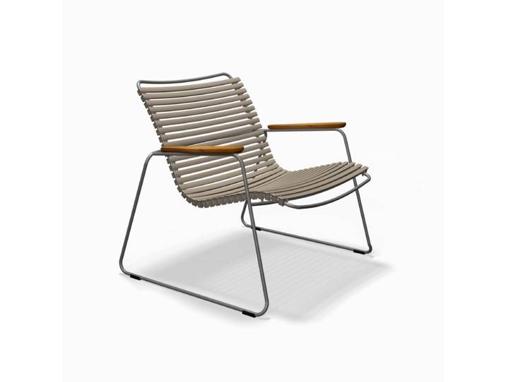 Houe Click Roomy Loungesessel - Kunststoff beige Skandinavisch, Trendig &amp; bunt
