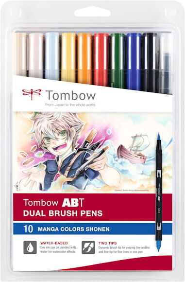 Tombow ABT Dual Brush Manga Shonen (10)