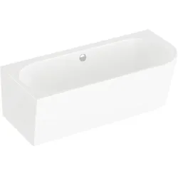 VitrA Geo Badewanne 65451008000 Ecke links, Mittelablauf, Inhalt 238 l
