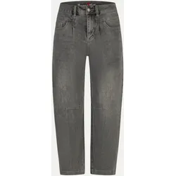 Barrel-Fit Jeans Barrel-F Grau L