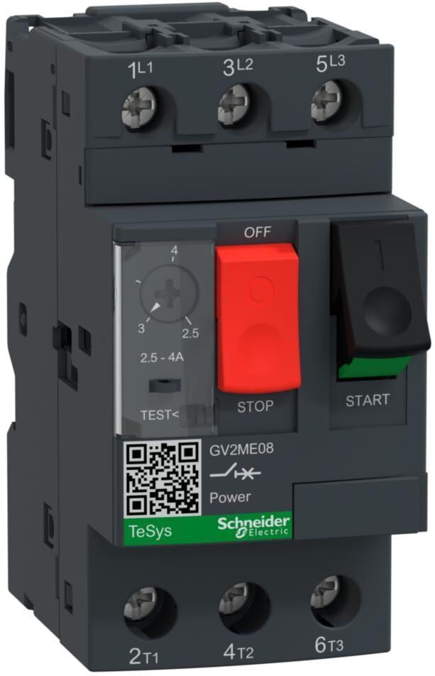 Schneider Electric Motorskyddsbrytare, GV2ME