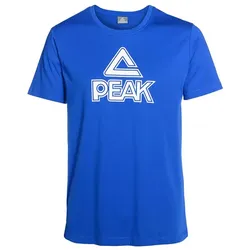 PEAK Big Logo T-Shirt 20333 - blau 5XL