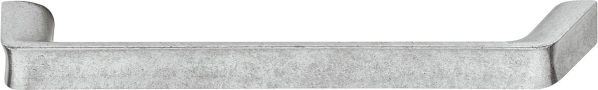 Meubelgreep van zink-aluminium legering in antiek zilver glanzend