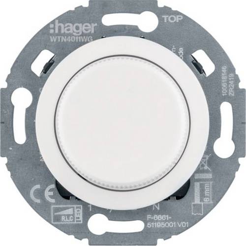 Hager WTN4011WG Drehdimmer