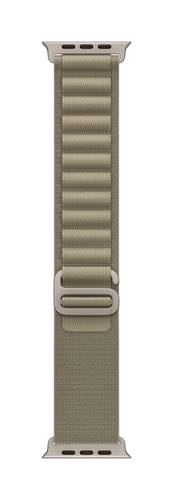Apple Alpine Loop Armband 44 mm, 45 mm, 49 mm S Oliv Watch Series 4, Watch Series 5, Watch Series 6, Watch Series 7, Watch Series 8, Watch Series