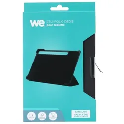 WE Etui pour tablette Galaxy Tab A Galaxy Tab S9 FE / S10 FE 10,9 - Noir - Raba (Samsung Galaxy Tab Active, Samsung Galaxy Tab S10 FE, Samsung Galaxy Tab S9 FE), Tablet Hülle, Schwarz