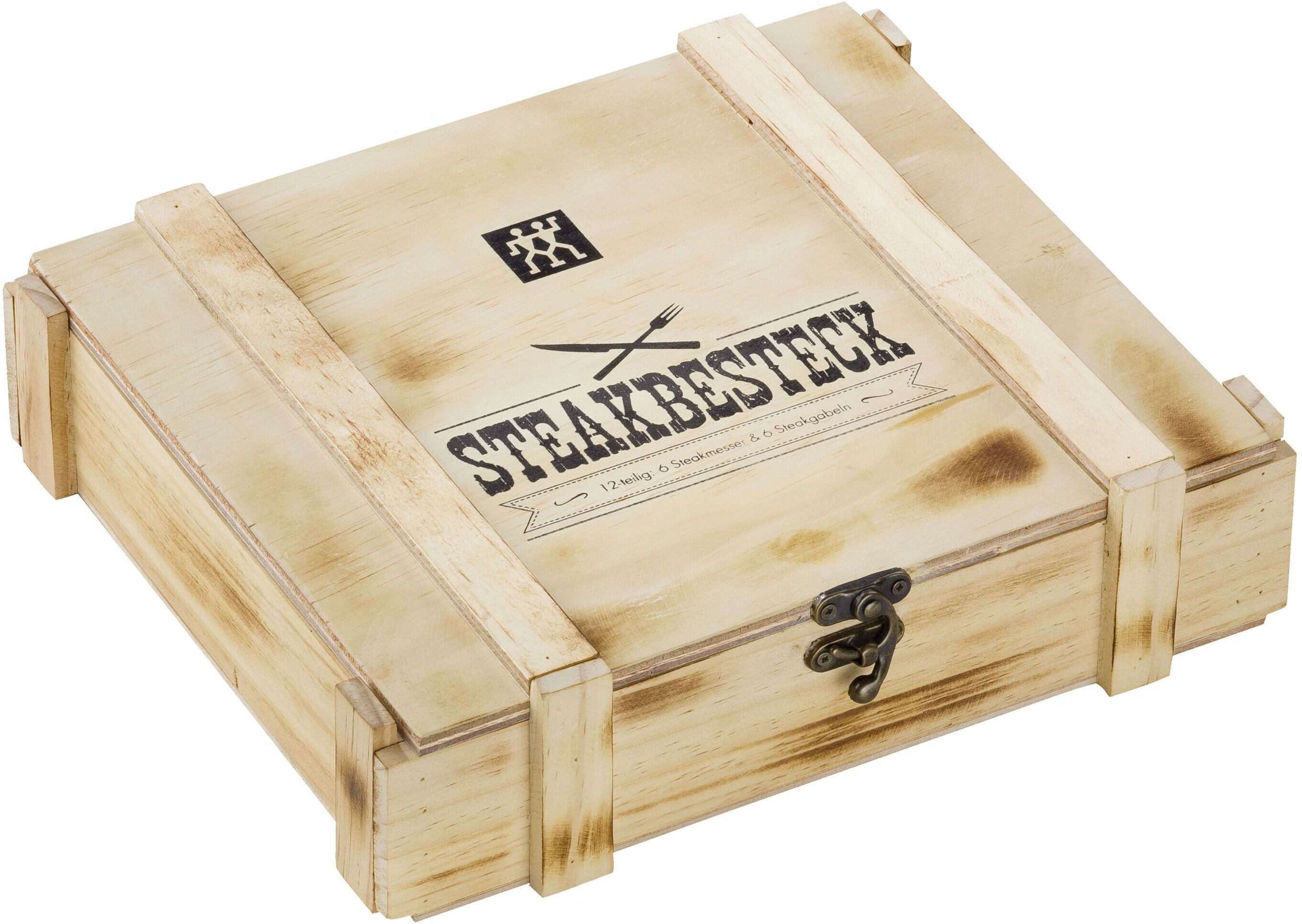 Zwilling Juego de cubiertos chuleteros 12 piezas Specials . Plata