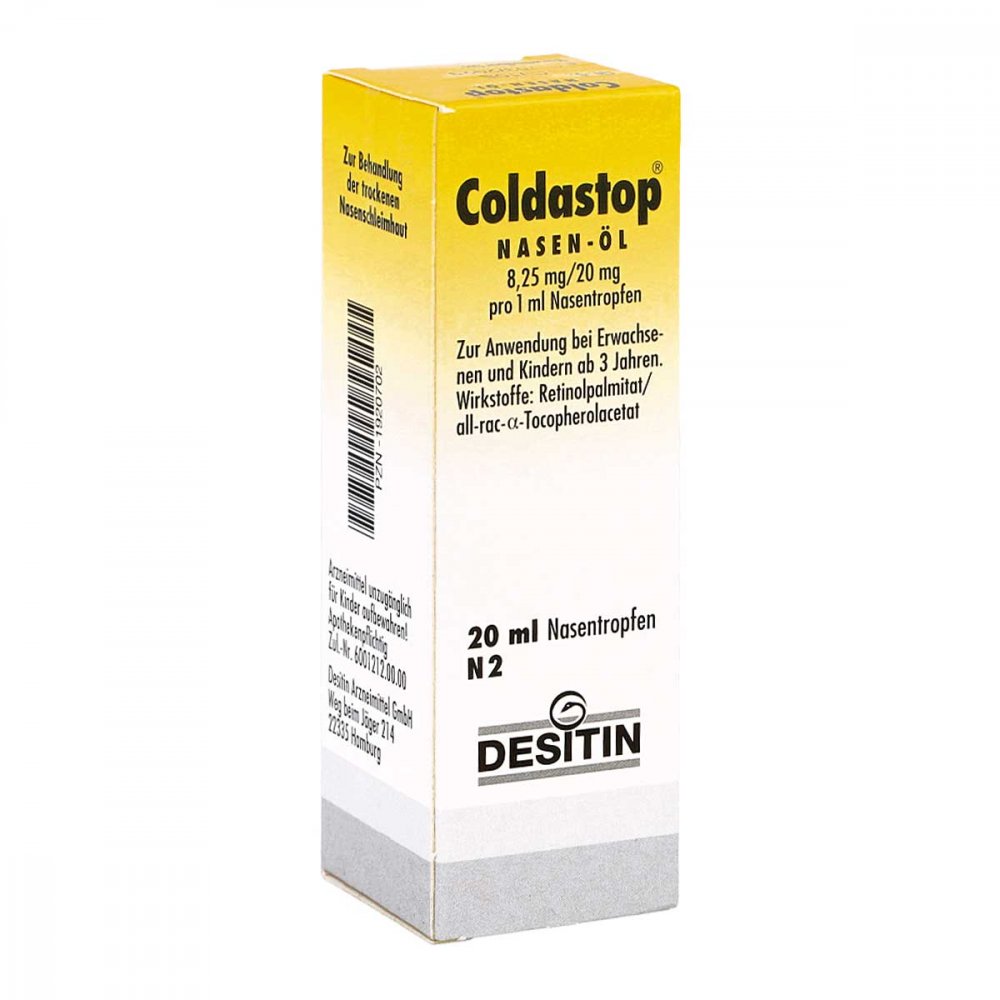 Desitin Arzneimittel GmbH Coldastop Nasenöl 01920702
