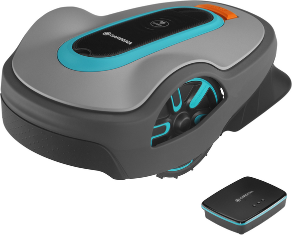 Gardena Smart SILENO City 250 - Robot rasaerba - Gestione con Gardena Smart App - Larghezza di taglio 16 cm