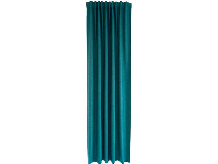 Vorhang HOMING RE-Allen Gr. 1, blau (petrol), B:140cm H:245cm, Polyester, Gardinen, Vorhang, Fertigschal RE-Allen