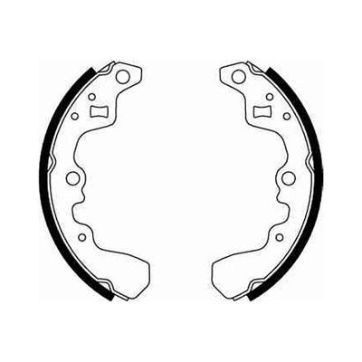 TRW Bremsbackensatz gs8248 für Suzuki