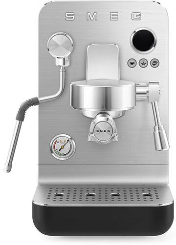 SMEG Máquina de Café Expresso Semiprofissional  EMC02BLMEU Collezione  Preto Mate