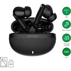 4smarts Wireless Headset SkyBuds Pro ANC schwarz