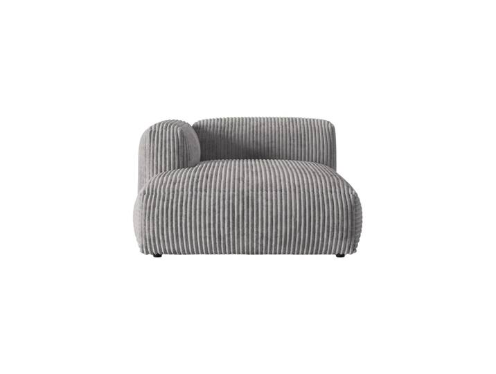 Modulares Design Chaiselongue „Martina“ Cord Hellgrau Micadoni