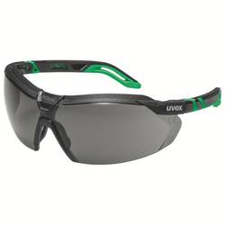 uvex i-5 9183043 Schutzbrille Schwarz, Grün EN 166:2001, EN 169