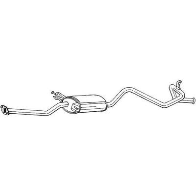 Bosal Endschalldämpfer [Hersteller-Nr. 288-217] für Mitsubishi