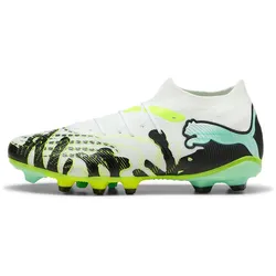 PUMA Future 9 Match Creativity FG/AG Fußballschuhe 01 - yellow alert/mint jelly/puma white/puma black 44.5