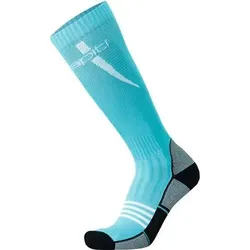 WAPITI Run RS07 Merino Compression - Laufsocken Kompression, Größe 36-38 in Blau Blau