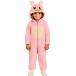 Metamorph Herz Lafufu Kostüm für Kinder rosa (116)