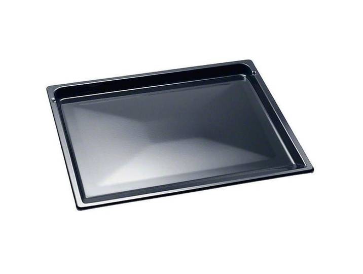 Backblech MIELE HBB 51 x , grau (grau, schwarz), Edelstahl, Backbleche, Backblech