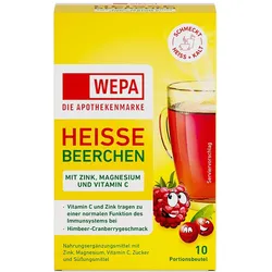 WEPA Heiße Beerchen+vit.c+zink+magnesium 10X10 g