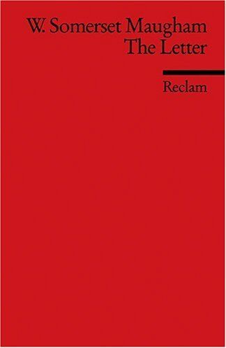 Maugham, W. Somerset - The Letter: (Fremdsprachentexte) - Preis vom 16.10.2026 11:41:07 h