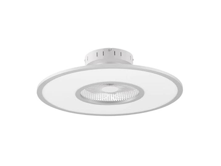 Lindby LED Deckenventilator mit Beleuchtung in silber, weiß, dimmbar Lampe