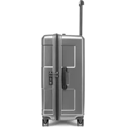 Epic Crate Trunks 4 Rollen Kofferset 3-teilig, Koffer, Grau