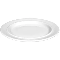Esmeyer 6 x Seltmann Teller flach 23 cm, Form: Vitalis,  Dekor: 11484 rote Linie